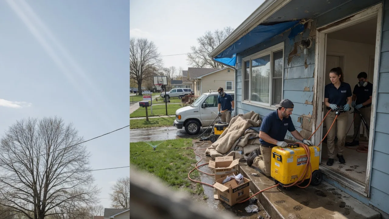 Basement Flood Cleanup in Lewisville, ID near me